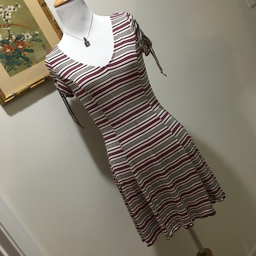 Love,Fire Casual Tee Shirt Dress